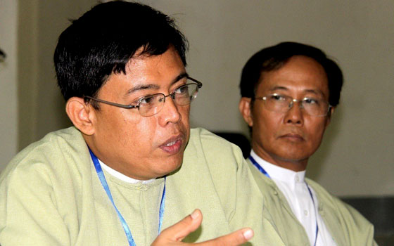 Dr Thaung Naing Oo, Director of FRI Photo: Udayan Mishra/ ICIMOD