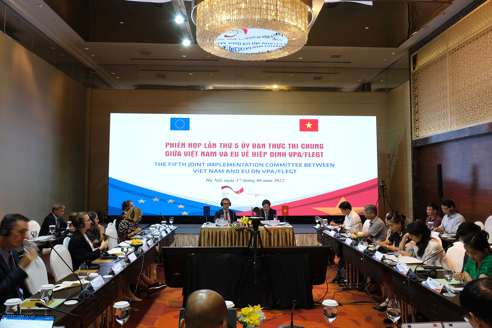 The 5th FLEGT VPA Joint Implementation Committee (JIC) Meeting. © GIZ/ Vu Ta Vi Khanh