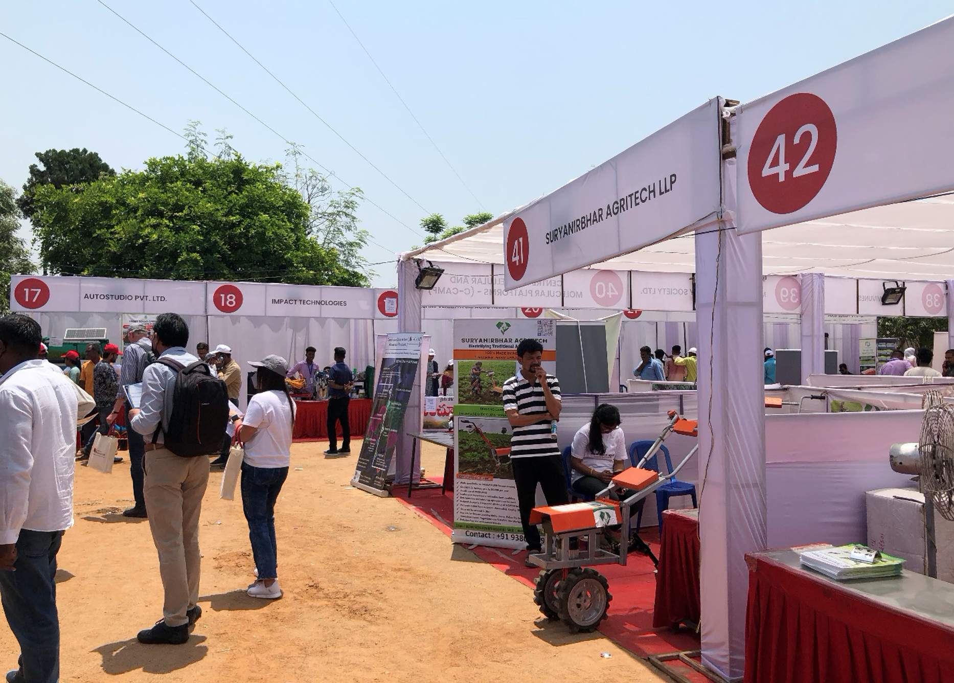 Agricultural exhibition on Solar technologies