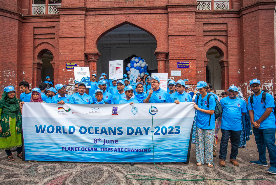 Amplifying the Importance of Marine Resources Conservation- World Oceans Day-2023” jointly celebrated by SoNG-GIZ and Oceanography Department of Dhaka University