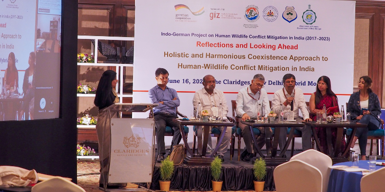Dialogue to formulate a way forward to guide future implementation of HWC Mitigation in India | ©GIZIndia