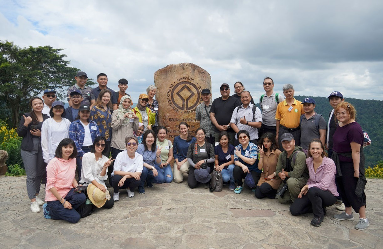 Group photo during the field trip in Khao Yai National Park