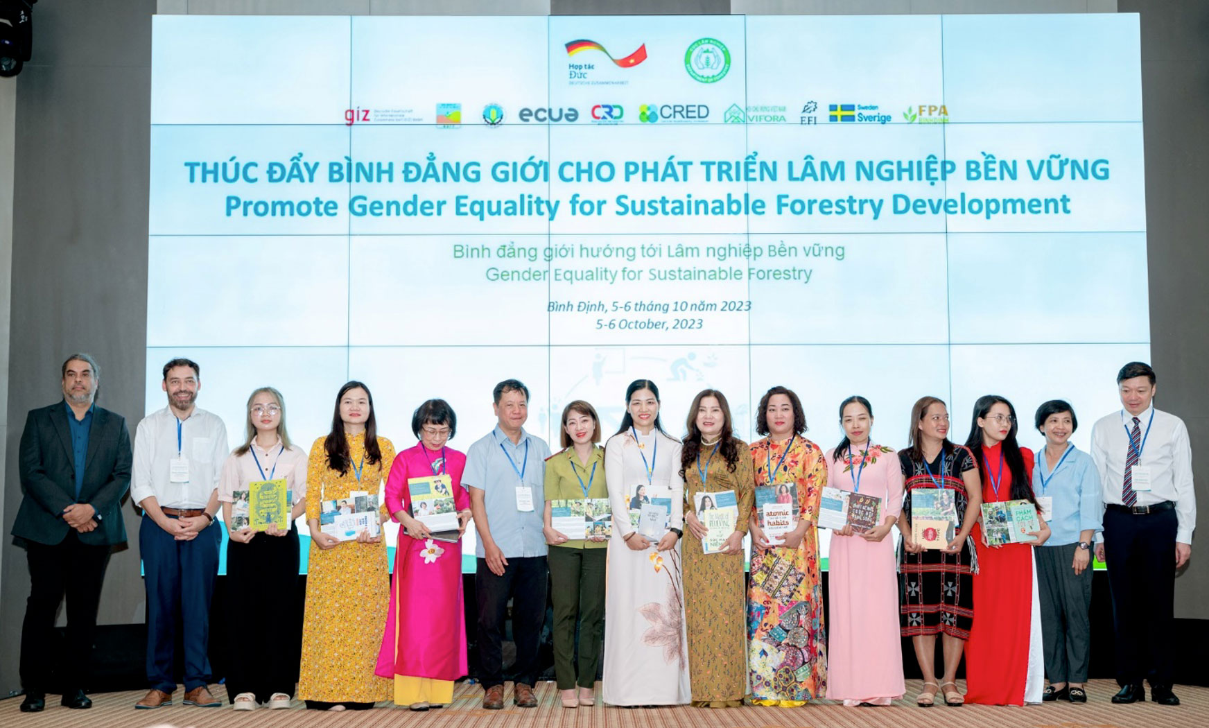 The 10 women featured in the exhibition “Forestry through Women’s Eyes” were recognized for their inspiring contributions.
