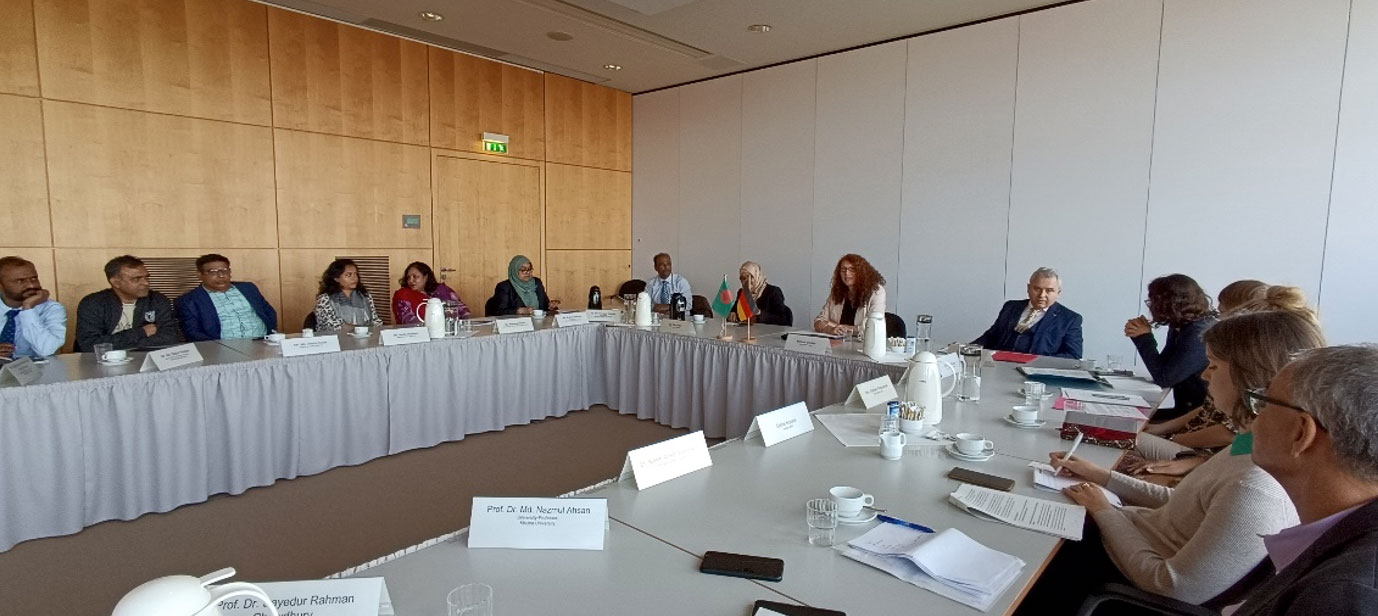 Meeting between the Bangladesh delegation and the BMZ in Berlin, Germany
